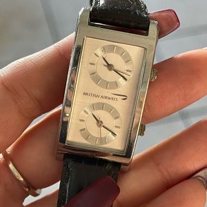 British Airways dual time zone womens watch
